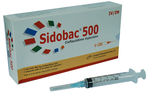Picture of Injection Sidobac 500mg